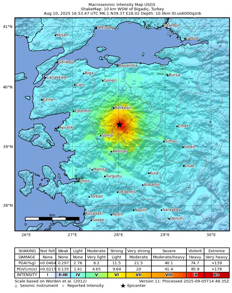 Venezuela Deprem